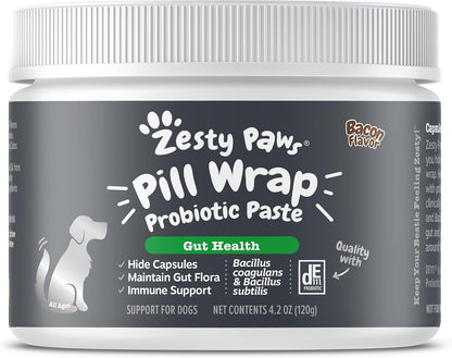 Zesty Paws NAD+ Precursor Supplement for Dogs - with Niagen - 60 Capsules