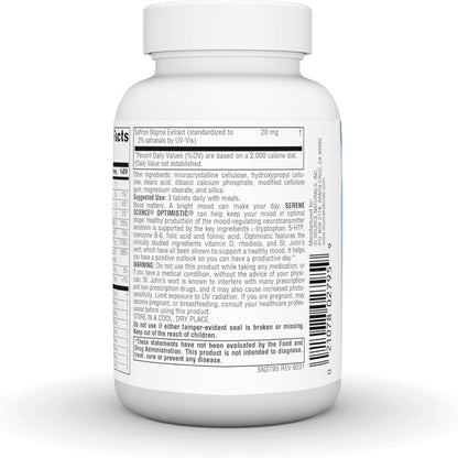 Source Naturals Serene Science Optimistic Saffron Complex - 60 Tablets