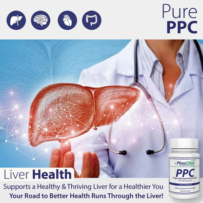 Nutrasal PhosChol PPC Polyenyl PhosphatidylCholine Choline Supplement 900mg 300 Gelatine Capsules