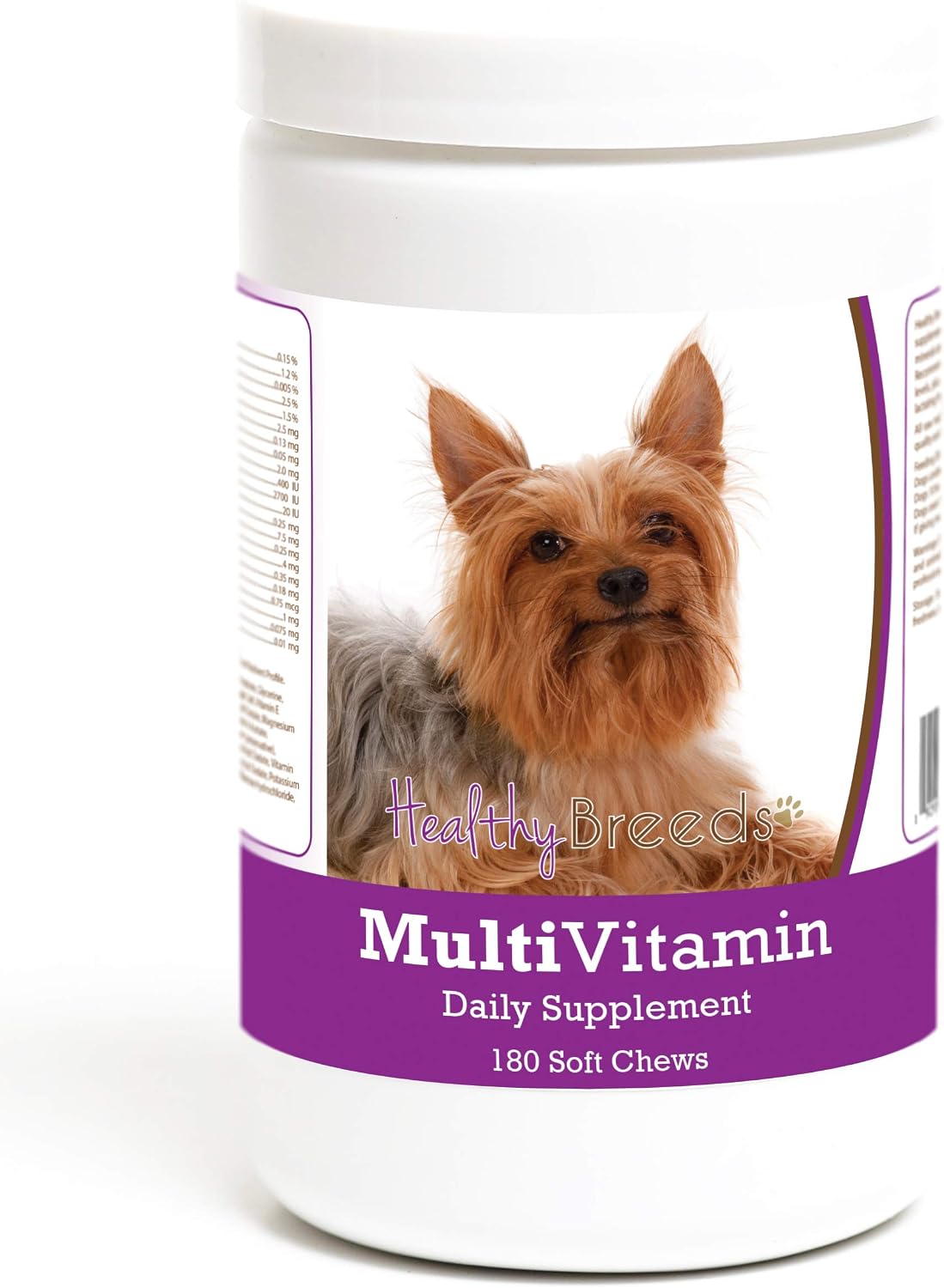 Healthy Breeds Silky Terrier Multivitamin Soft Chew for Dogs (180 Count) - görsel 1