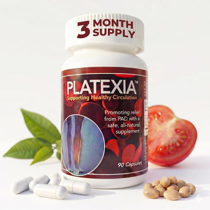 Vision Nutra Platexia with 3,000 FU Nattokinase NSP-2 - Blood Circulation Support - Non-GMO & Kosher - 90 Vegan Capsules
