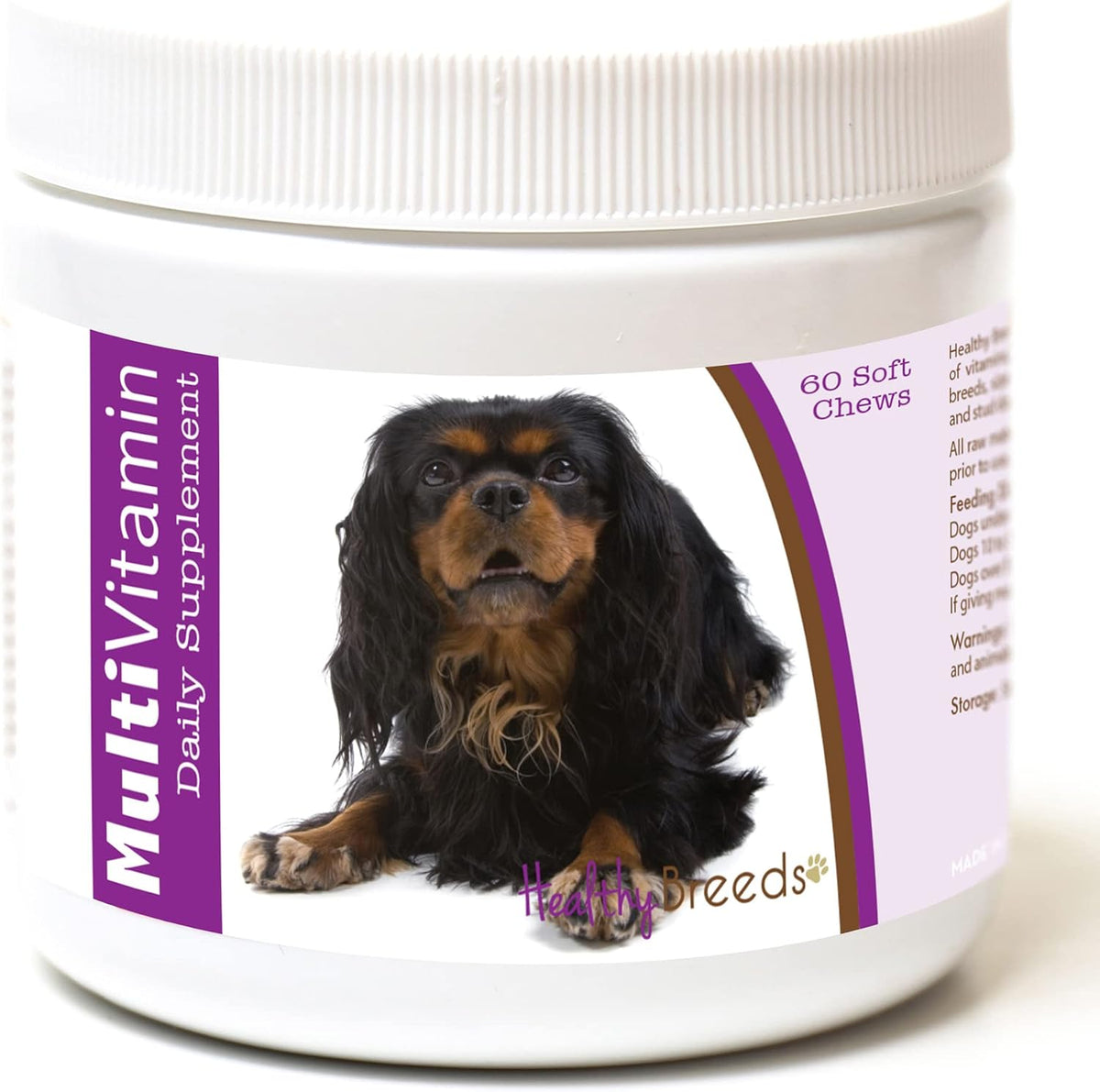 Healthy Breeds English Toy Spaniel Multivitamin Soft Chews, 60 Chews - görsel 1