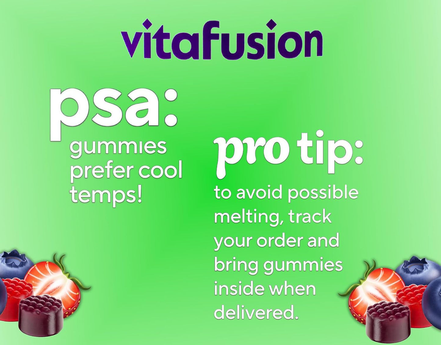 Vitafusion Women's Complete Multivitamin Gummies, Mixed Berry Flavour, 150 Gummies (3 Pack) - görsel 8