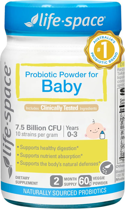 Life-Space Probiotic Powder for Babies 0–36 Months, 60g