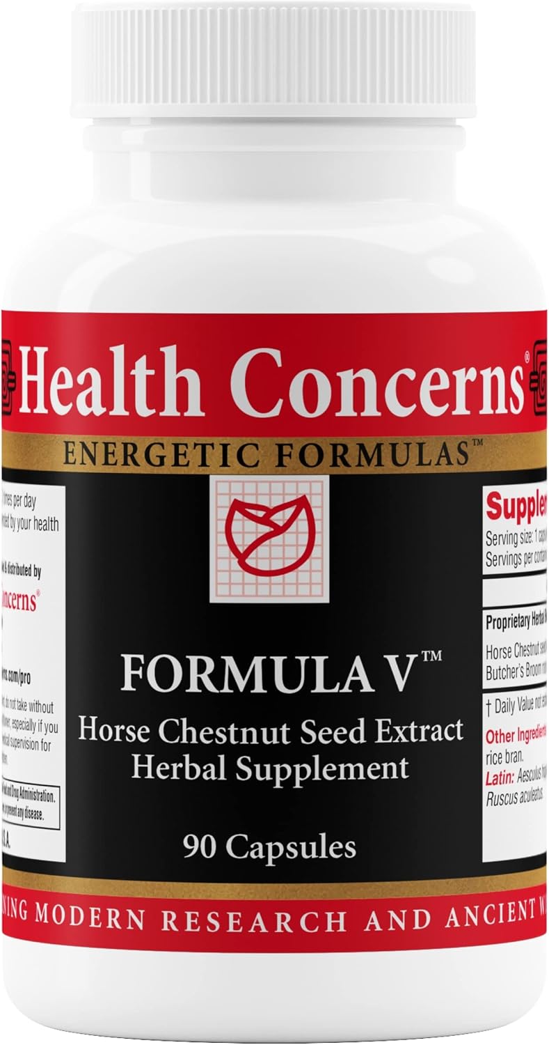 Health Concerns Formula V – Circulation & Vein Support Capsules - görsel 1