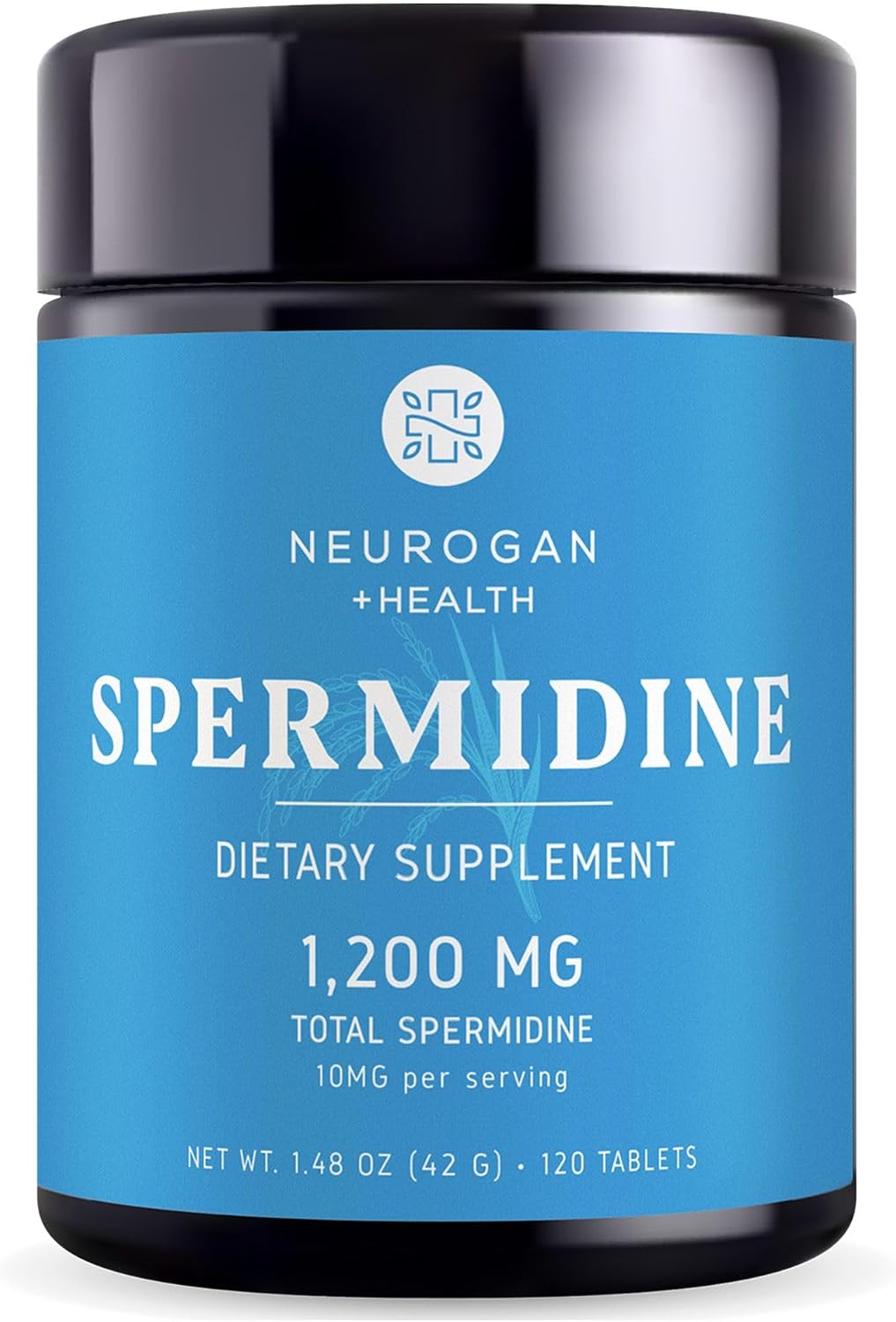 Neurogan Spermidine Supplement - 1200mg - 99% Pure - Cellular Health & Anti-Ageing - 10mg per Serving, 120 Capsules - görsel 1