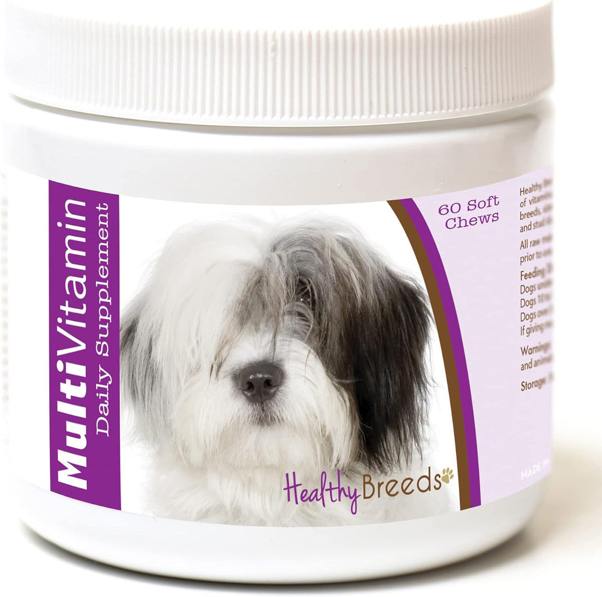 Healthy Breeds Old English Sheepdog Multivitamin Soft Chews (60 Count) - görsel 1