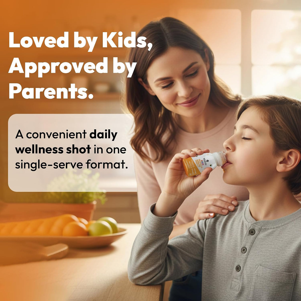 Bee & You Kids Propolis Immune Day Time Shot - Probiotic, Vitamin C, Vitamin D3, Zinc - Immune & Gut Health - 50 ml (12 Pack) - görsel 3