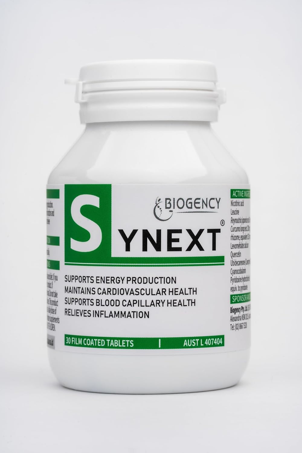 Synext NAD+ Supplement – 30 Tablets - görsel 1