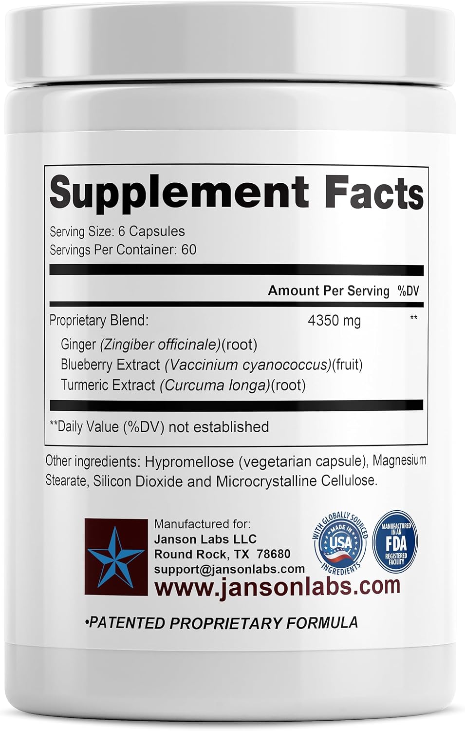 Janson Labs Rhizocol - Patented Gut Health Supplement for IBD - görsel 4