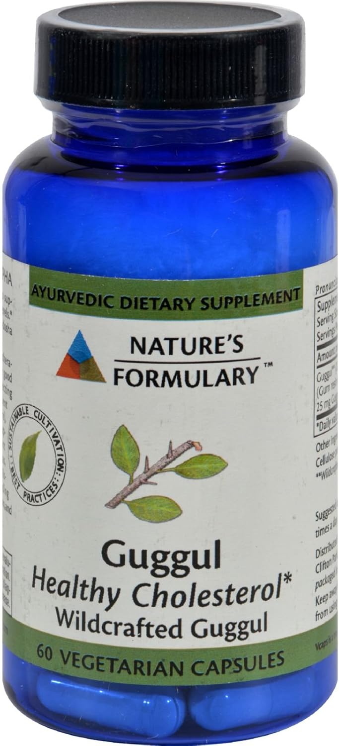 Natures Formulary Guggul Fat Metabolism 60 Vegetarian Capsules - görsel 1