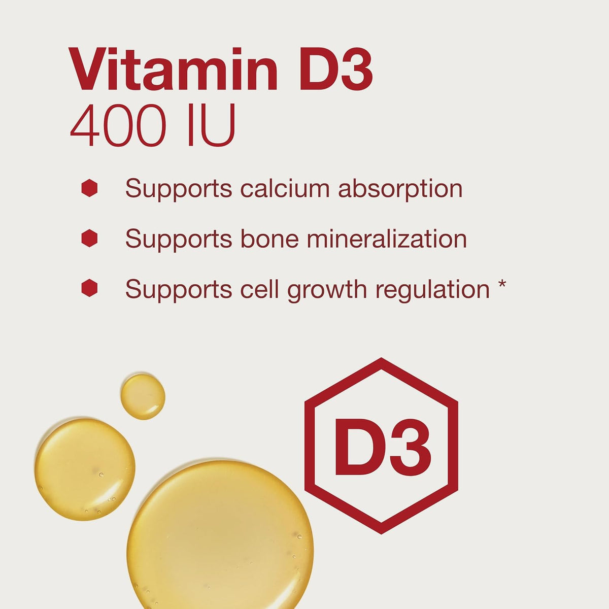 Protocol for Life Balance – Liquid Vitamin D-3 – 400 IU Drops for Bone, Dental, and Immune Support – 60 ml - görsel 4
