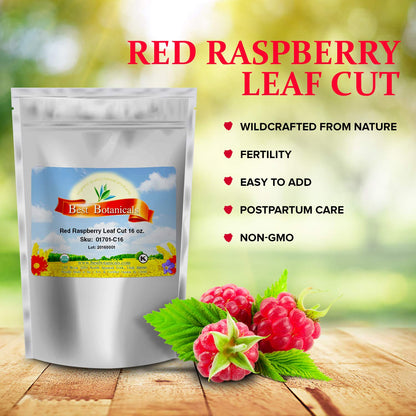 Best Botanicals Red Raspberry Leaf Cut 454 g