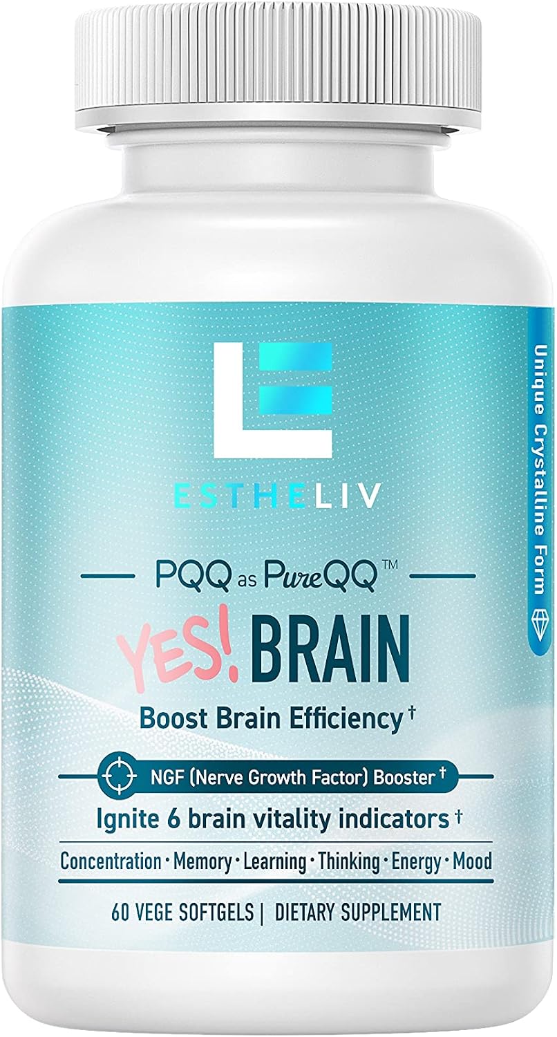 ESTHELIV® Yes! Brain - 60 Vegetable Softgels - görsel 1