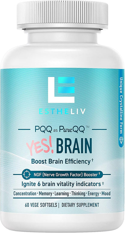 ESTHELIV® Yes! Brain - 60 Vegetable Softgels