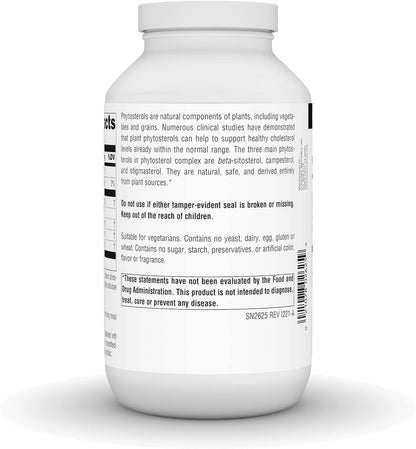 Source Naturals Mega Strength Beta Sitosterol, Plant Sourced, 375mg - 240 Tablets