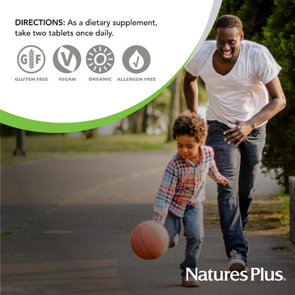NaturesPlus Ultra Juice Green - 90 Bi-Layered Tablets - Organic Greens Supplement