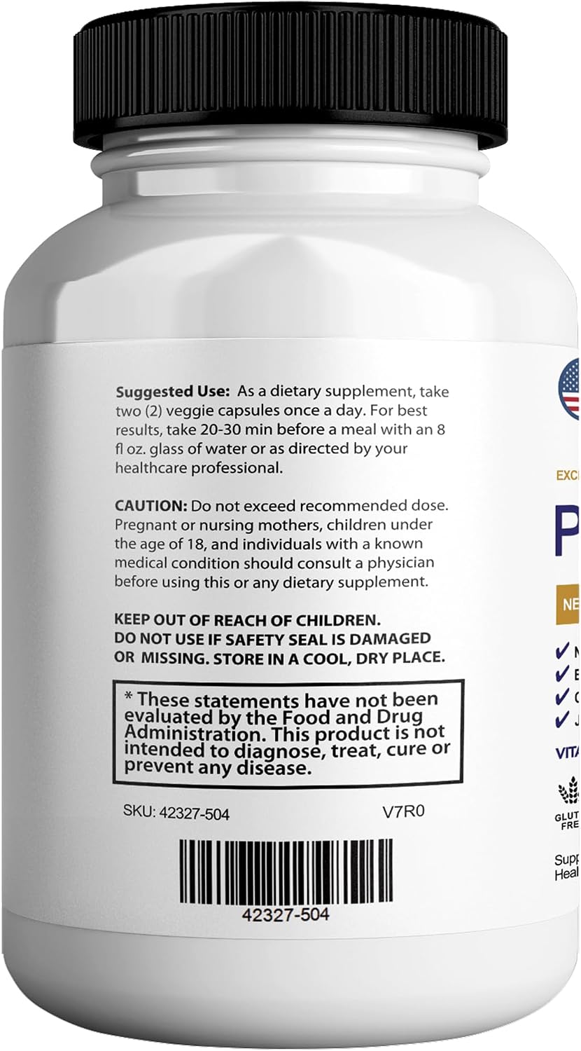 ProstateViva Max Prostate Supplement for Men - Maximum Strength, All-Natural (60 Capsules) - görsel 3