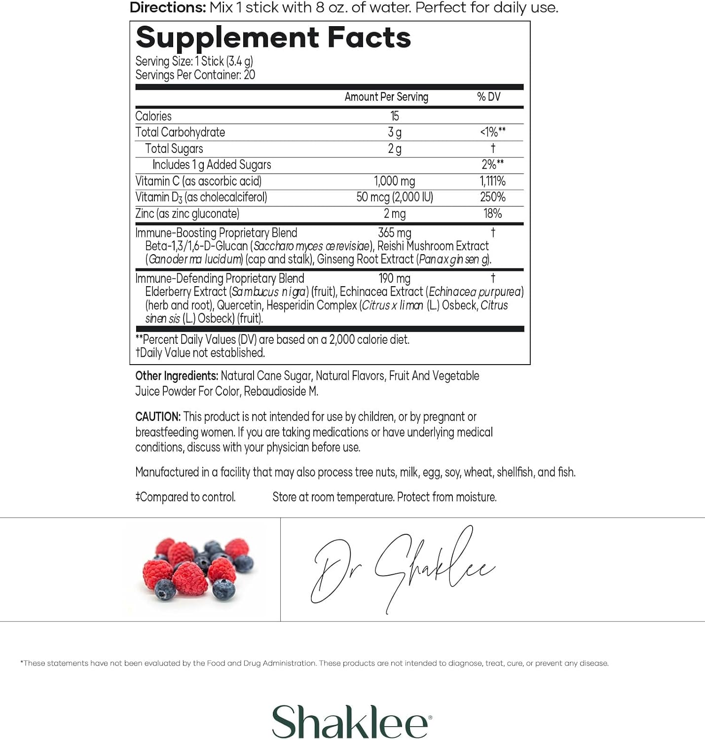 Shaklee - Triple Defence Boost - 20 Servings - görsel 3