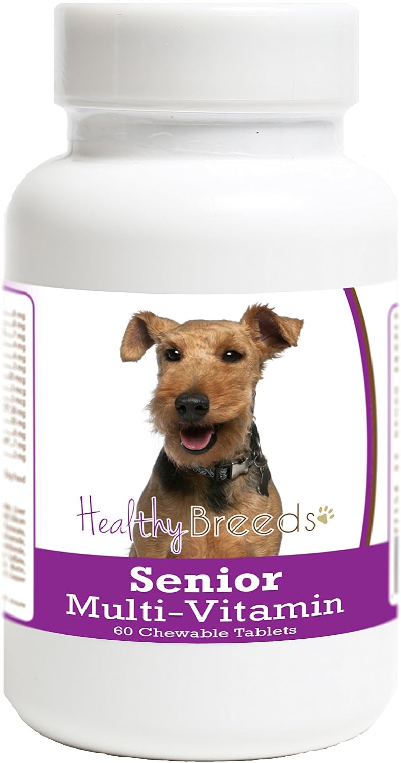 Healthy Breeds Welsh Terrier Senior Dog Multivitamin Tablets (60 Tablets) - görsel 1
