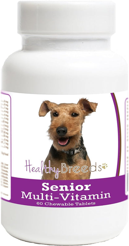 Healthy Breeds Welsh Terrier Senior Dog Multivitamin Tablets (60 Tablets)