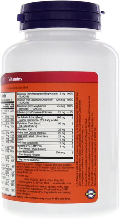 NOW Foods Adam Men's Multivitamin 90 Softgels (Pack of 2)