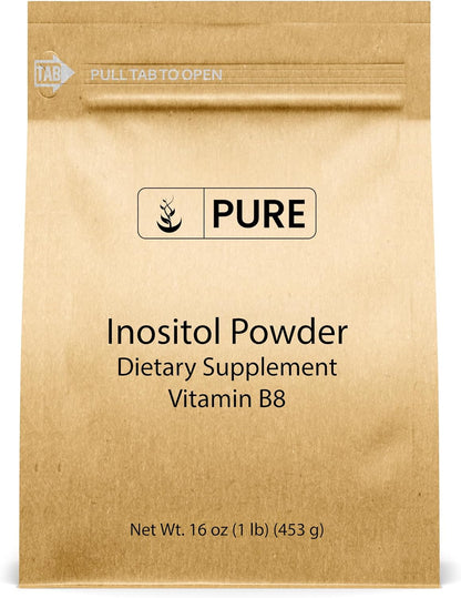 Pure Original Ingredients Inositol (Vitamin B8) Powder (454 g) Always Pure, No Fillers Or Additives