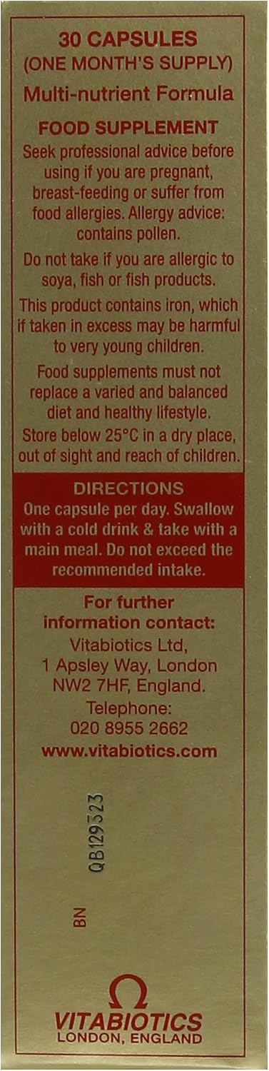 Omega-H3 Multivitamin and Mineral - 30 Capsules - görsel 4
