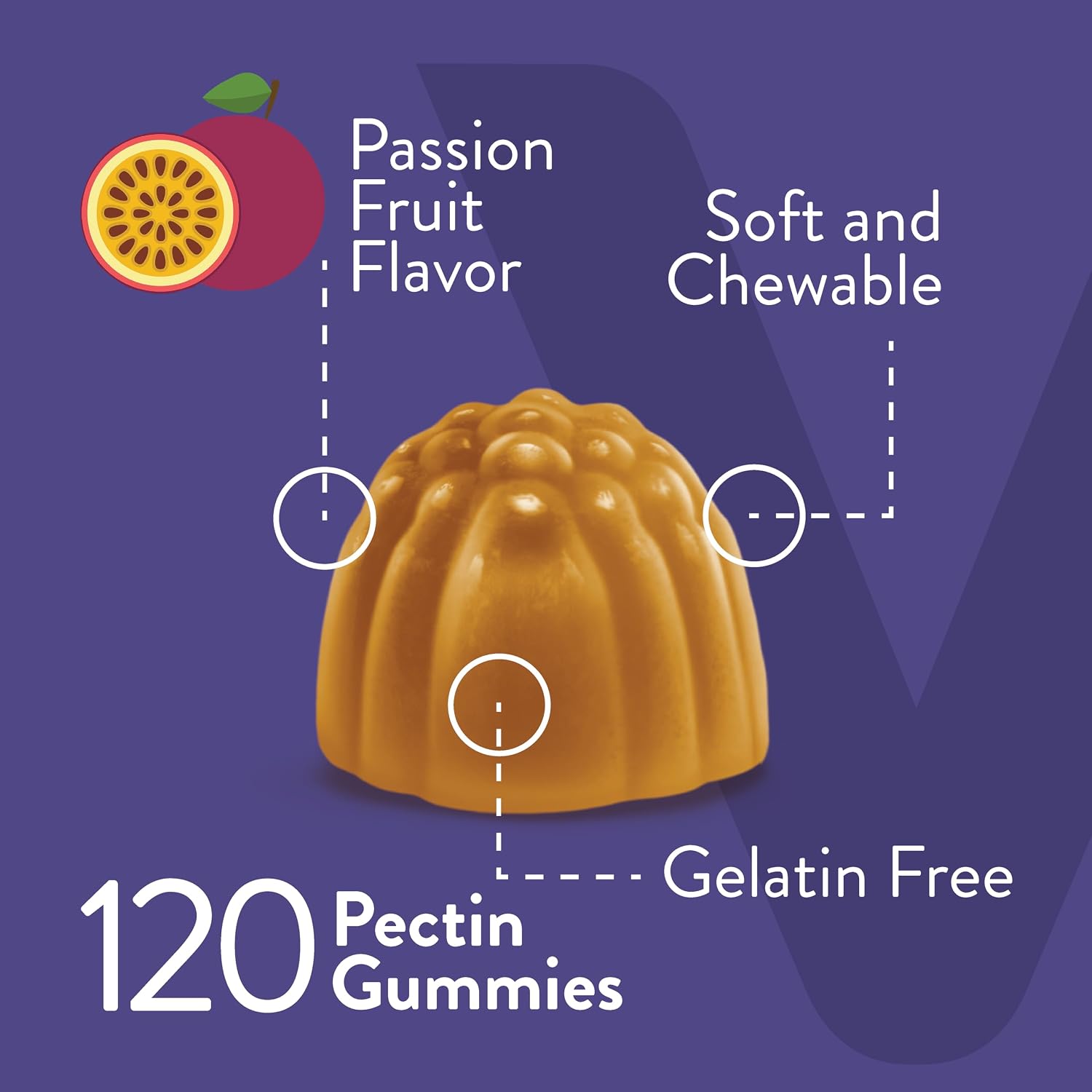 Viteey Black Maca Root Gummies - Drive, Passion & Energy Support for Men & Women - Vegan, Gluten-free - 120 Count - görsel 3
