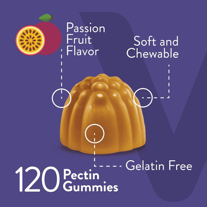 Viteey Black Maca Root Gummies - Drive, Passion & Energy Support for Men & Women - Vegan, Gluten-free - 120 Count