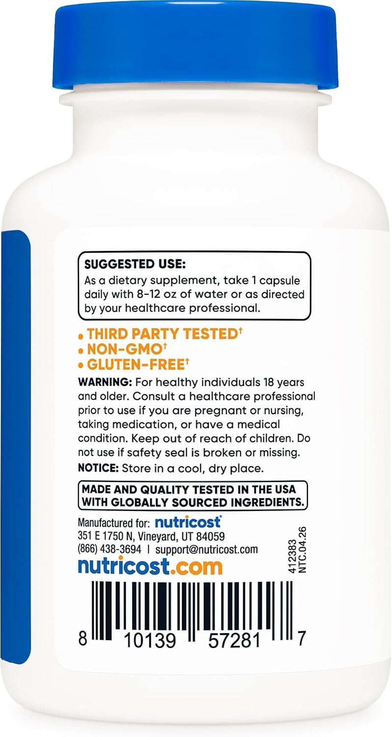 Nutricost Dihydromyricetin (DHM) Capsules - 350mg, 90 Capsules - görsel 4
