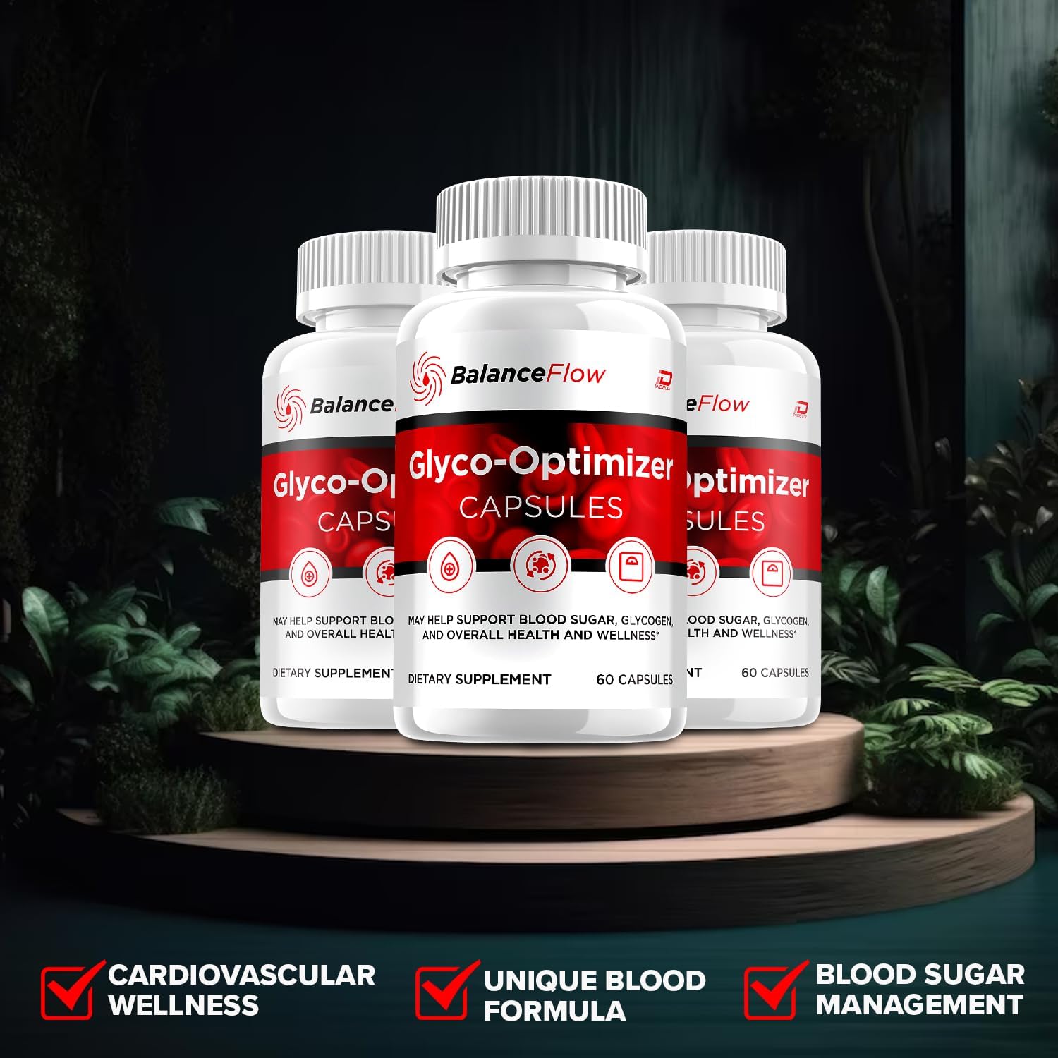 Balance Flow Capsules - All-Natural Formula to Maintain Healthy Levels (300 Capsules, 5 Pack) - görsel 4