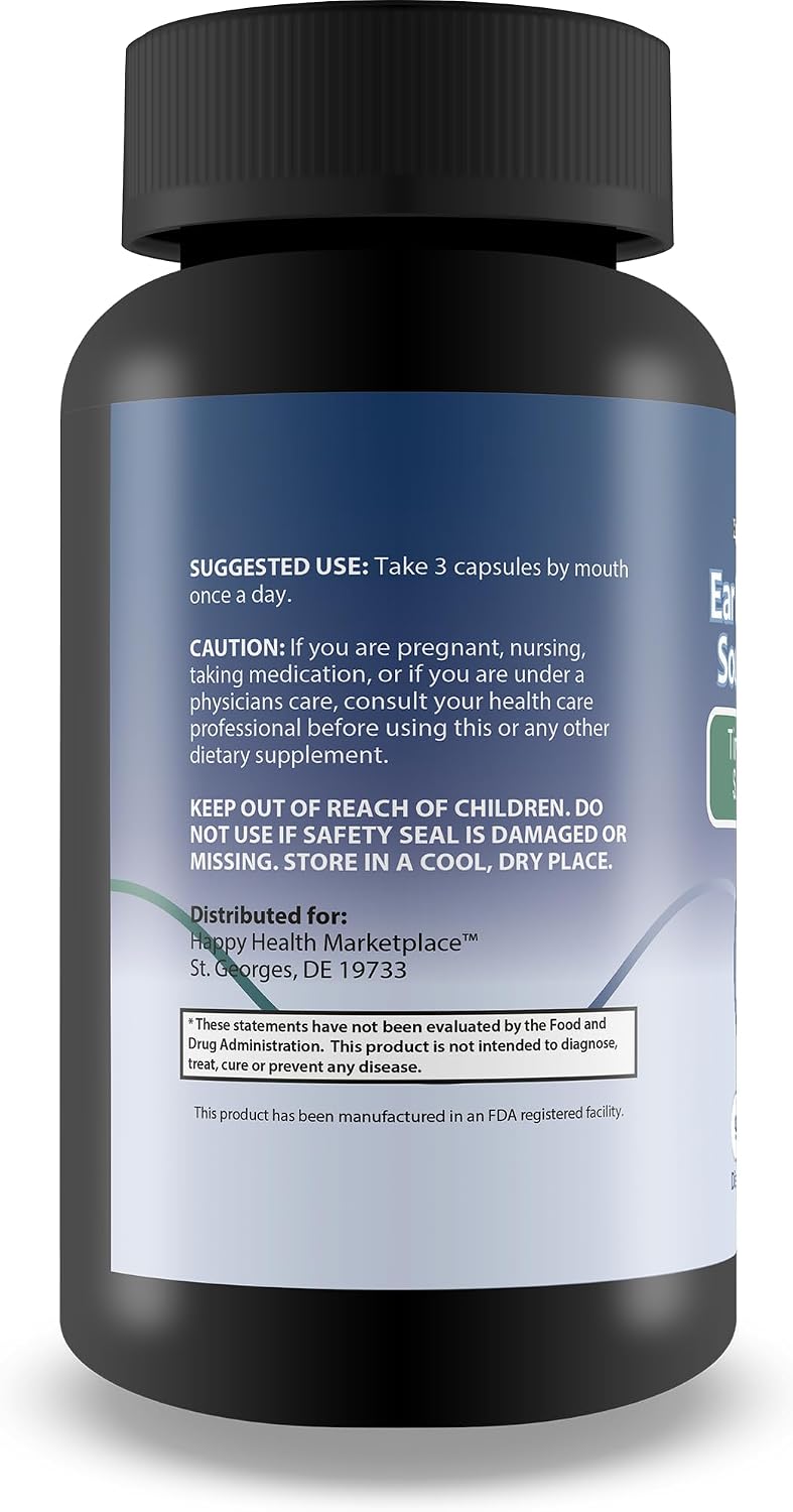 Ear Echo Ease Tinnitus Relief Supplement - Support for Ringing Ears and Ear Health - görsel 3