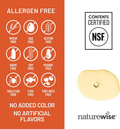 NatureWise Vitamin E 400 IU Softgels (180mg DL-Alpha) - Dairy, Gluten & Soya Free - Non-GMO Antioxidant-Rich Food Supplement for Skin and Immune Health Support - 4-Month Supply, 120 Count