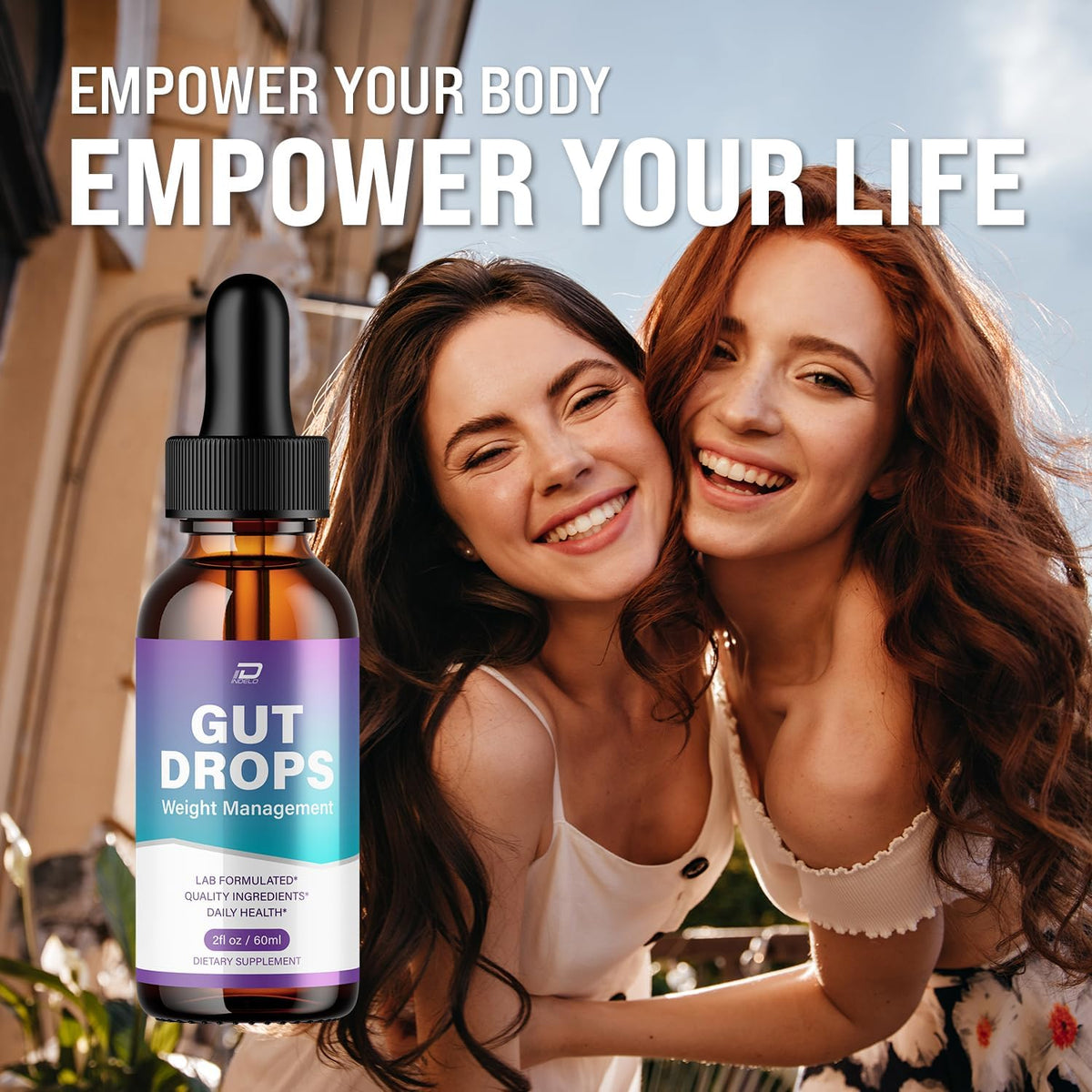 Gut Drops Healthy Formula – GutDrops All Natural Healthy Levels - Extra-Strength Liquid (1 Pack – 1 Month Supply) - görsel 4
