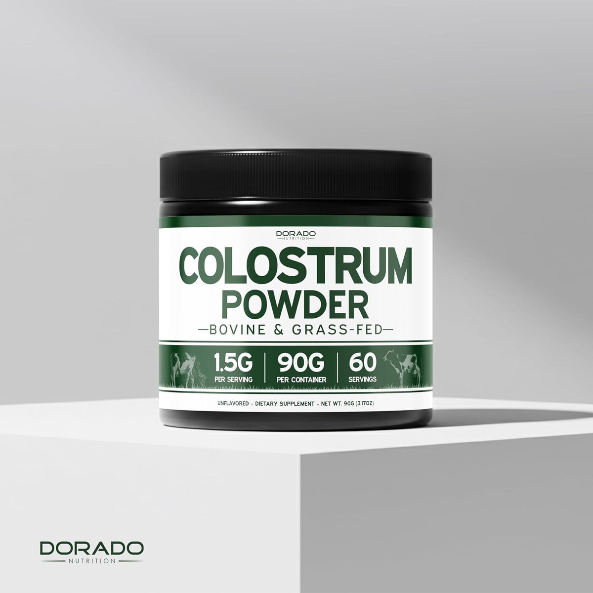 Colostrum Supplement Powder 90g (60 Servings of 1.5g Pure Bovine Colostrum Std. to Contain 20% IgG Immunoglobulins) Grass Fed Powder - No Fillers, Third-party Tested, Unflavoured & Non-GMO - görsel 6