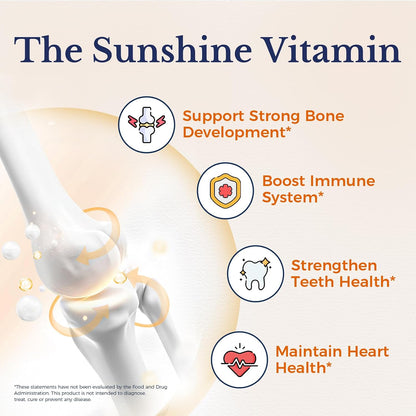 Vitalitown Vitamin D3 125 mcg (5000 IU) - High Potency with Olive Oil, 90 Soft gel capsules