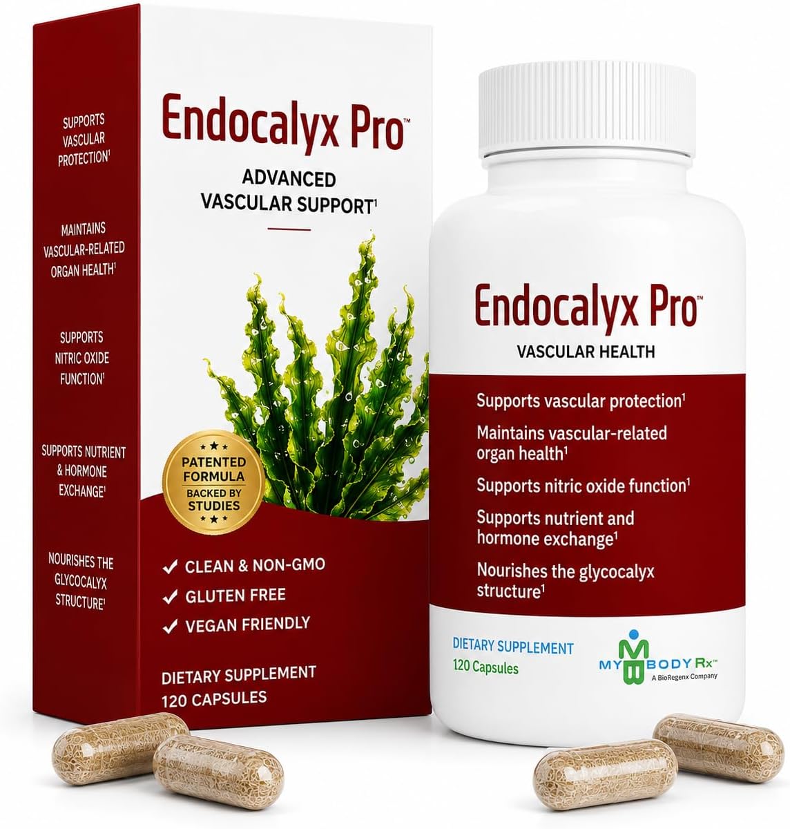 MYBODYRX Endocalyx Pro – Endothelial Glycocalyx Support – 120 Capsules - görsel 1