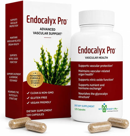 MYBODYRX Endocalyx Pro – Endothelial Glycocalyx Support – 120 Capsules