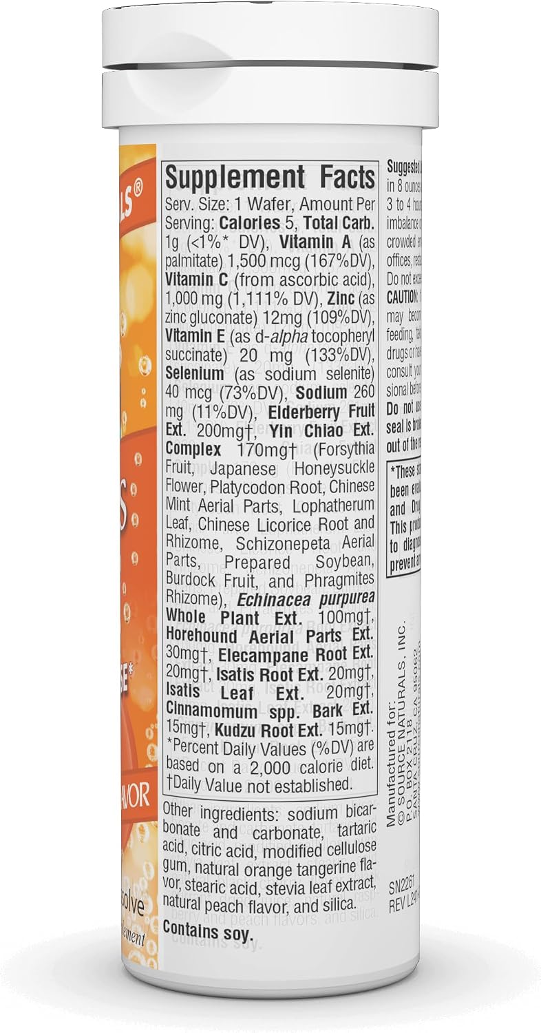 Wellness Fizz, Tangerine - 10 Wafers - görsel 2