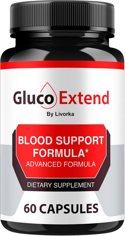 Gluco Extend Capsules – Supports Healthy Levels, All Natural Ingredients, 60 Count