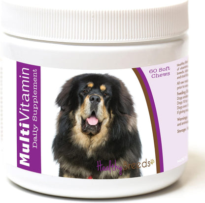 Healthy Breeds Tibetan Mastiff Multivitamin Soft Chews 60 Count