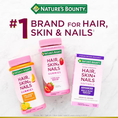Nature's Bounty Hair, Skin and Nails Formula, 60 Capsules