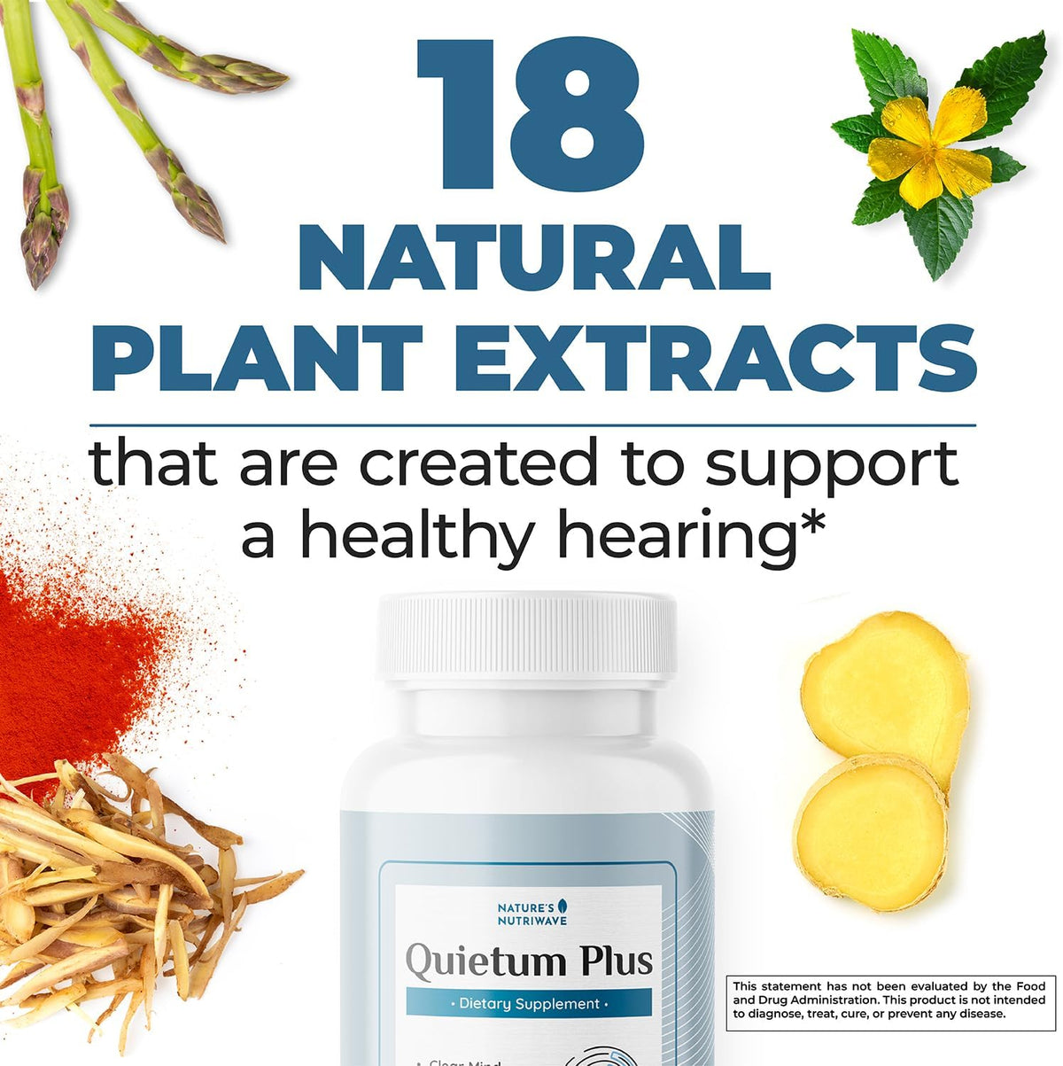 Quietum Plus – Herbal Extract Capsules – 60 Capsules - görsel 4