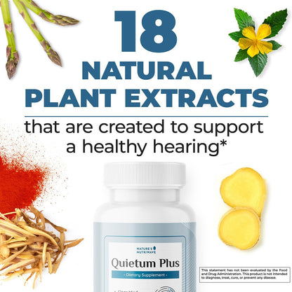 Quietum Plus – Herbal Extract Capsules – 60 Capsules