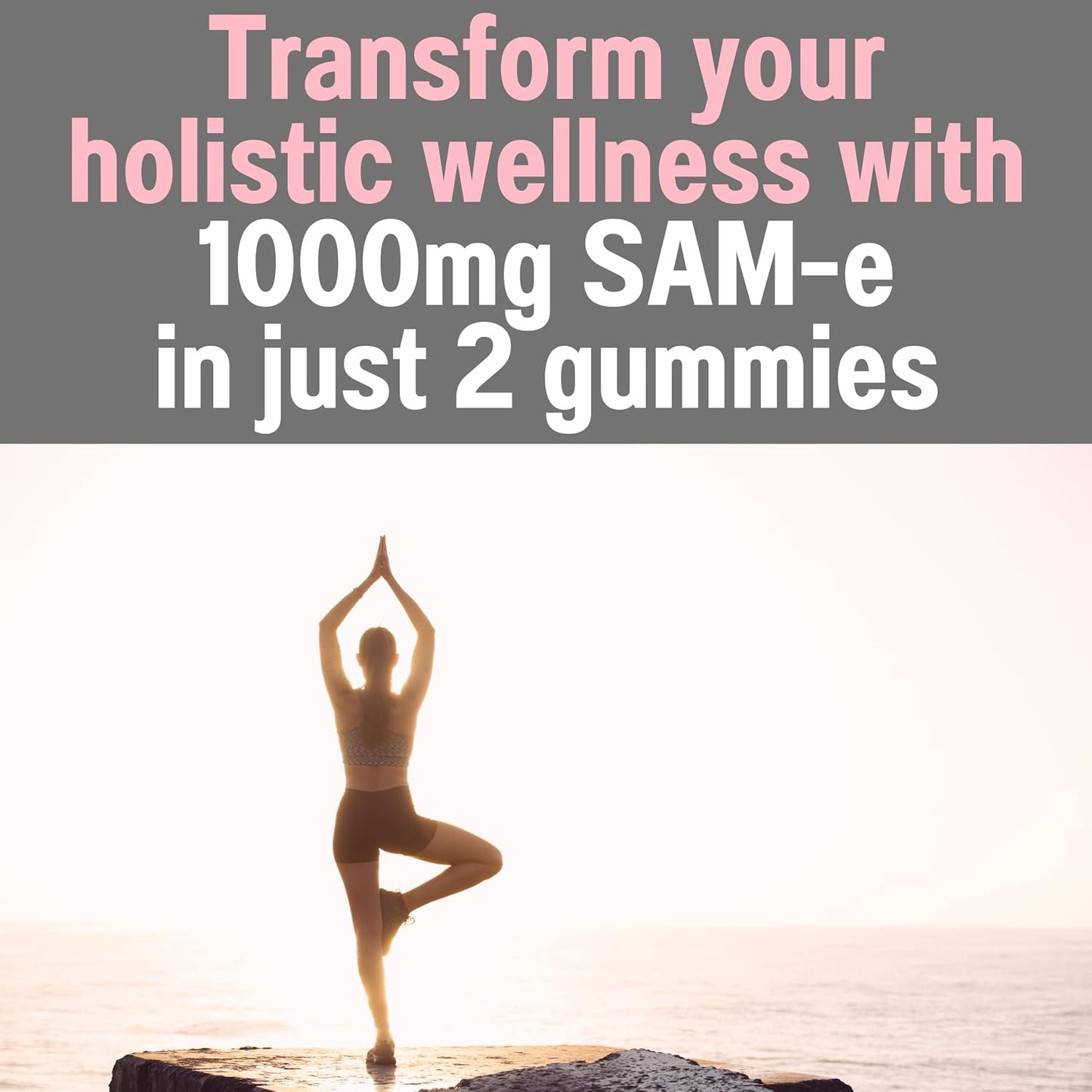 SHIZAM SAM-e & L-Tyrosine Gummies with Methylated B-Complex - görsel 3