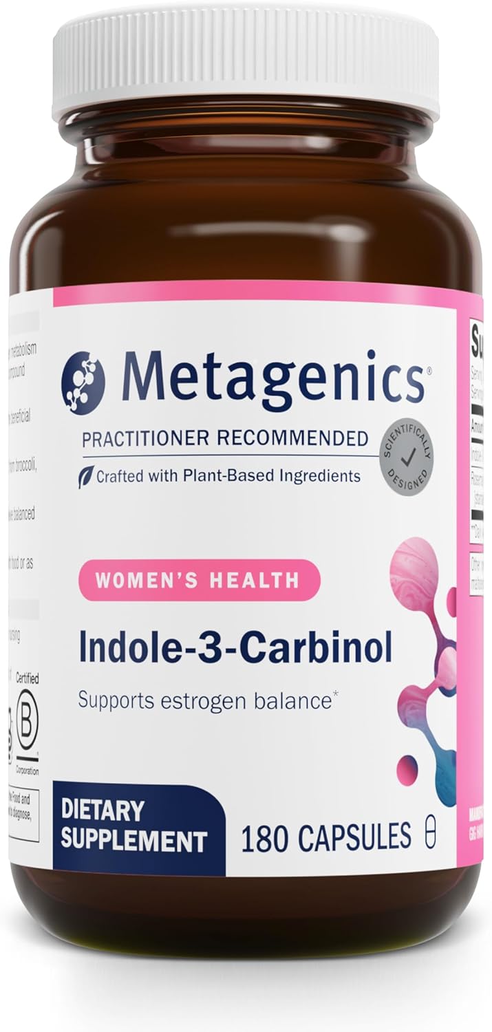 Metagenics Meta Indole-3-Carbinol Supplement - 180 Capsules - görsel 1