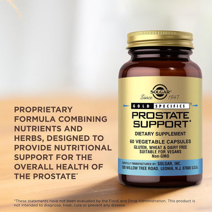 Solgar Prostate Support Vegetable Capsules, 60 Capsules