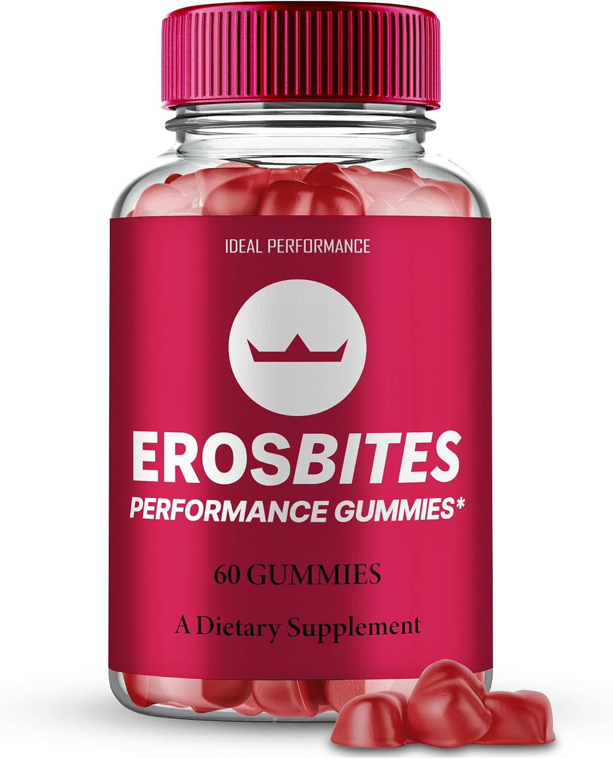 Eros Bites Gummies for Men – Maximum Strength Performance, All Natural Support for Overall Health and Wellbeing (1 Pack) - görsel 1
