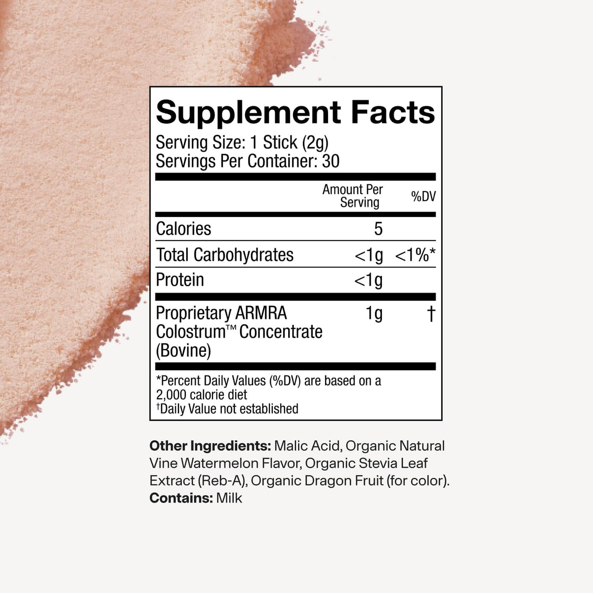 ARMRA Colostrum Powder – Vine Watermelon (30 Servings) - görsel 8